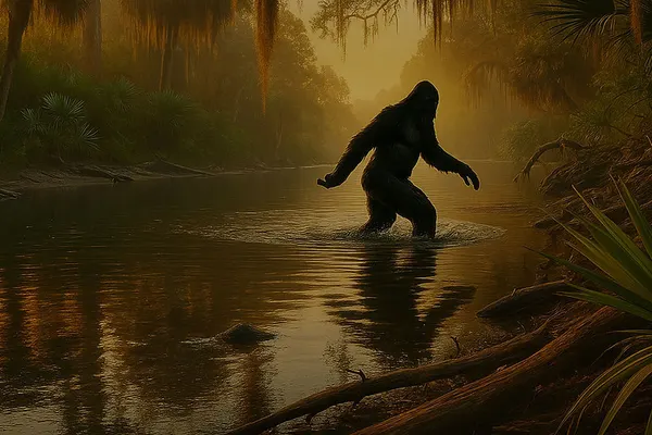 Bigfoot On The River