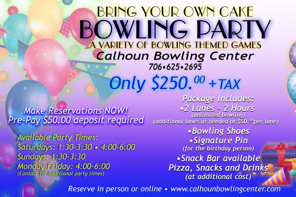 Calhoun Bowling Center