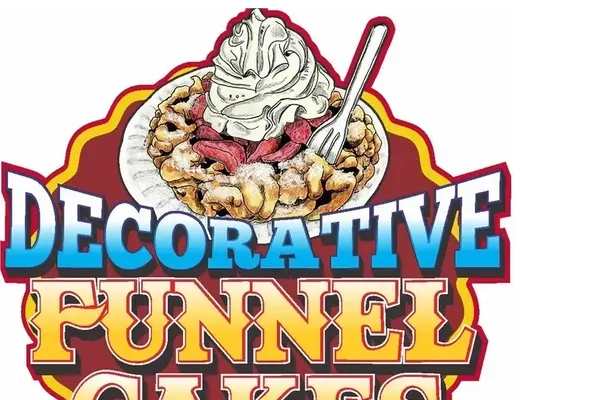 Decorative Funnel Cakes
