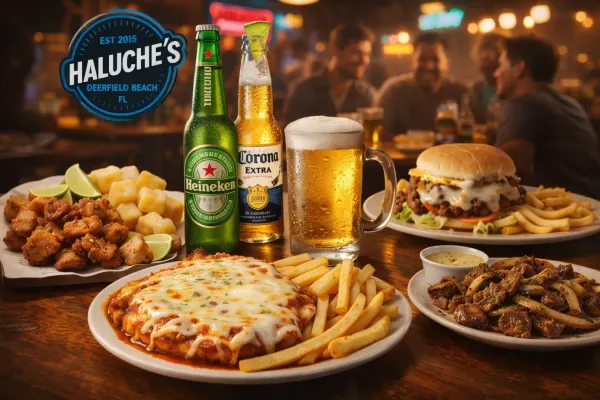 Haluche Restaurant & Burgers in Deerfield Beach, FL