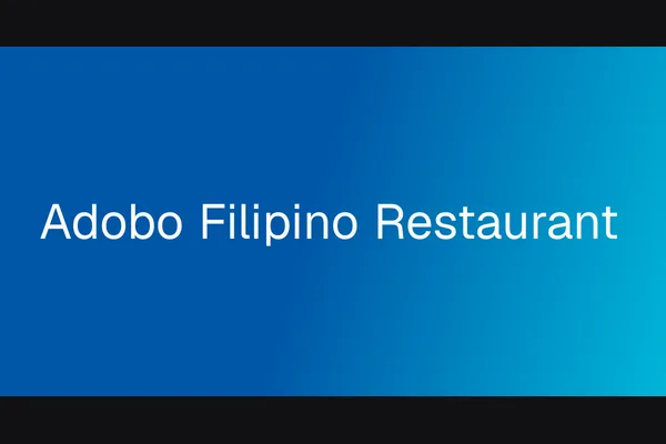 Adobo Filipino Restaurant