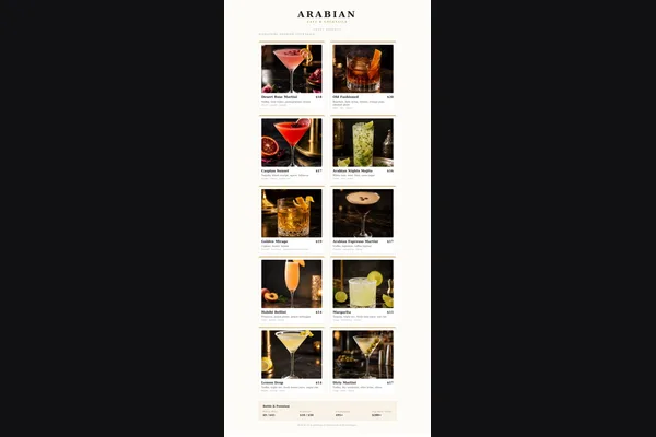 Arabian Cafe & Cocktails