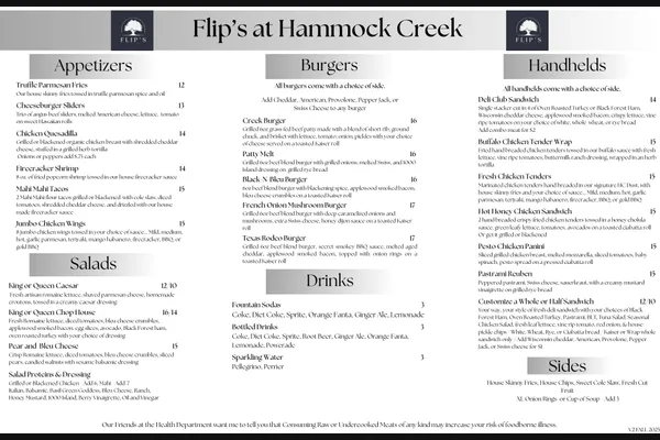 Flips' at Hammock Creek Golf Club