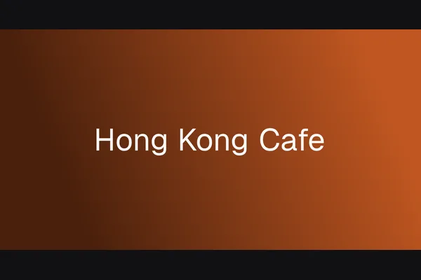 Hong Kong Cafe