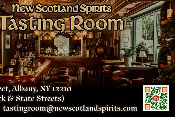 New Scotland Spirits Tasting Room