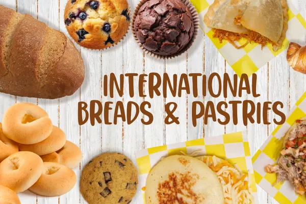 Passport to Bakery: Arepas, Empanadas, & pastries