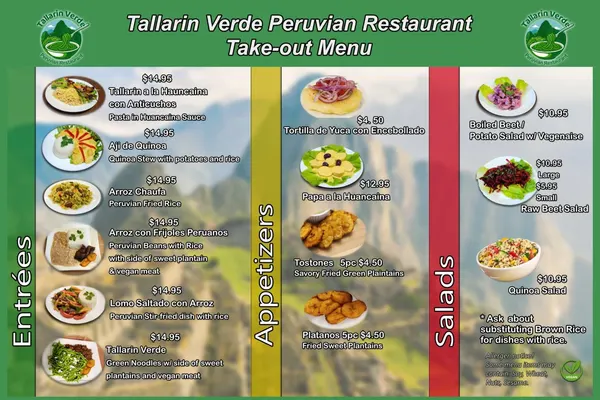 Tallarin Verde Peruvian Restaurant