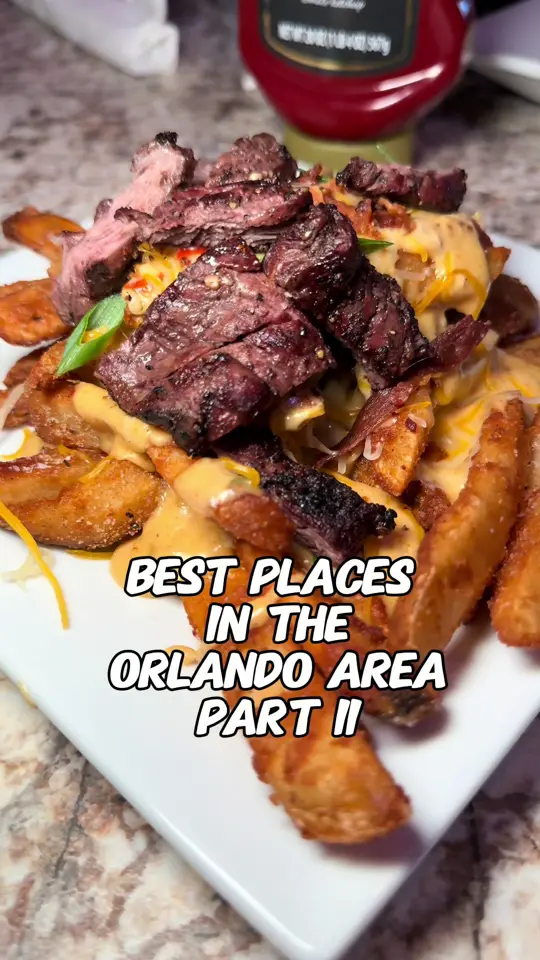 1881 Restaurant & Bar in Kissimmee showing restaurant, food, tenders, steak, burgers, dessert, video by foodyfellowship on TikTok