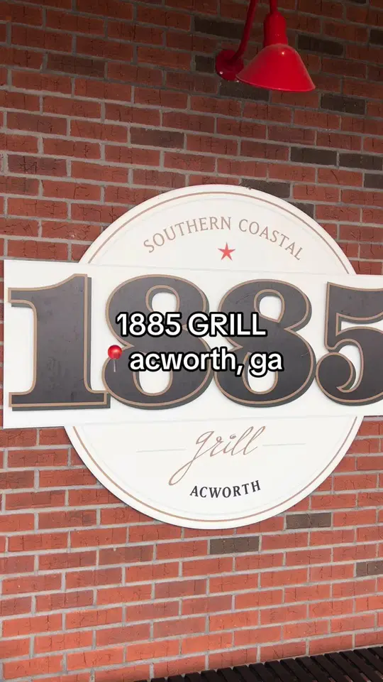 1885 Grill- Acworth in Acworth showing restaurant, steaks, seafood, lunch special, video by cheapeatsatl on TikTok