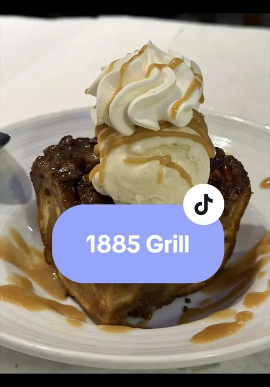 1885 Grill- Kennesaw in Kennesaw showing food review, 1885 grill, video by aulaurarose on TikTok
