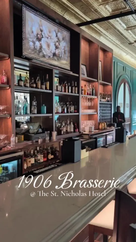 1906 Brasserie in Albany showing visit, atmosphere, video by greysonslegacy on TikTok