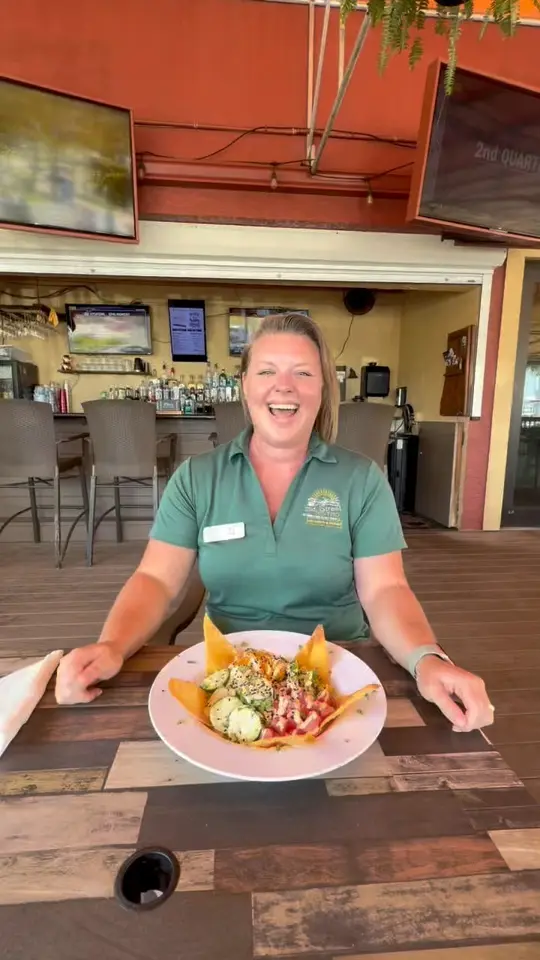 2nd Street Bistro in Fort Pierce showing menu, $12.99 lunch menu, food, florribean poke bowl, video by 2nd Street Bistro on Facebook