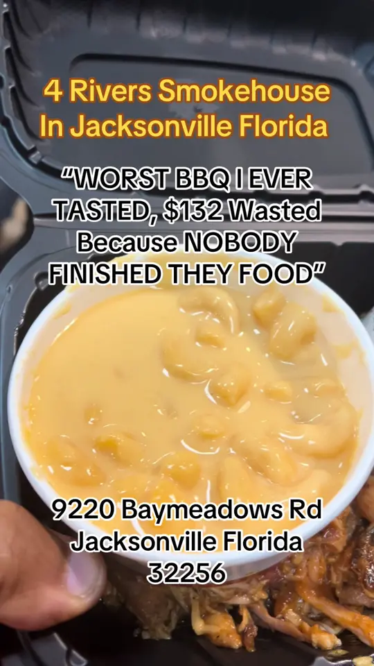 4 Rivers Smokehouse on TikTok, video by misstasha2u