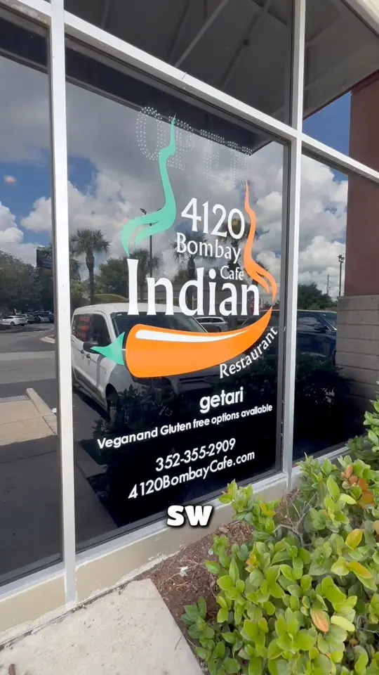 4120 Bombay Cafe in Ocala showing restaurant visit, ocala, video by Steve Billington on Facebook
