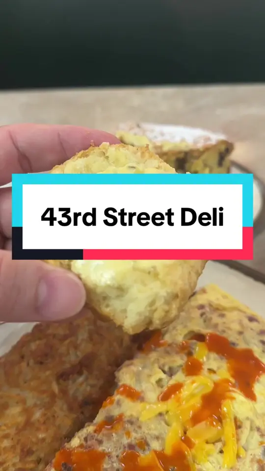 43rd Street Deli & Breakfast House in Gainesville showing review, omelets, specials, video by bestofgainesville on TikTok