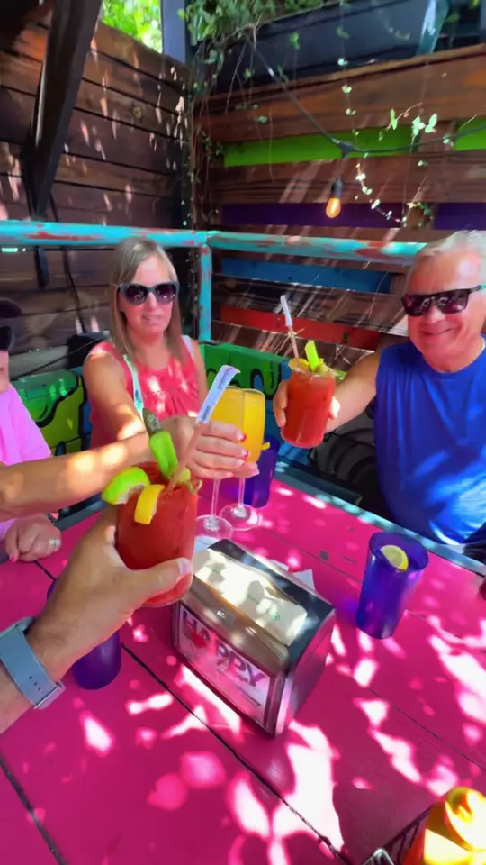 4Th Street Fillin Station in Cocoa Beach showing brunch, visit, video by cuckooforcocoabeach on TikTok