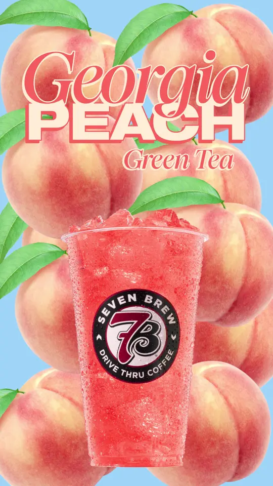 7 Brew Coffee in Sharpsburg showing drink, green tea, video by 7brewcoffee on TikTok