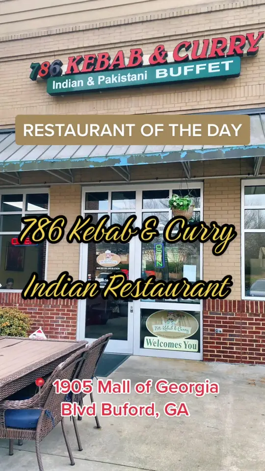786 Kebab & Curry Buffet in Buford showing restaurant visit, indian buffet, pakistani buffet, appetizers, main dishes, desserts, video by bluebirdpatch on TikTok