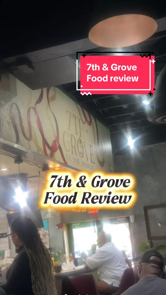 7th + Grove in Tampa showing review, food, video by iamthequeenjade on TikTok