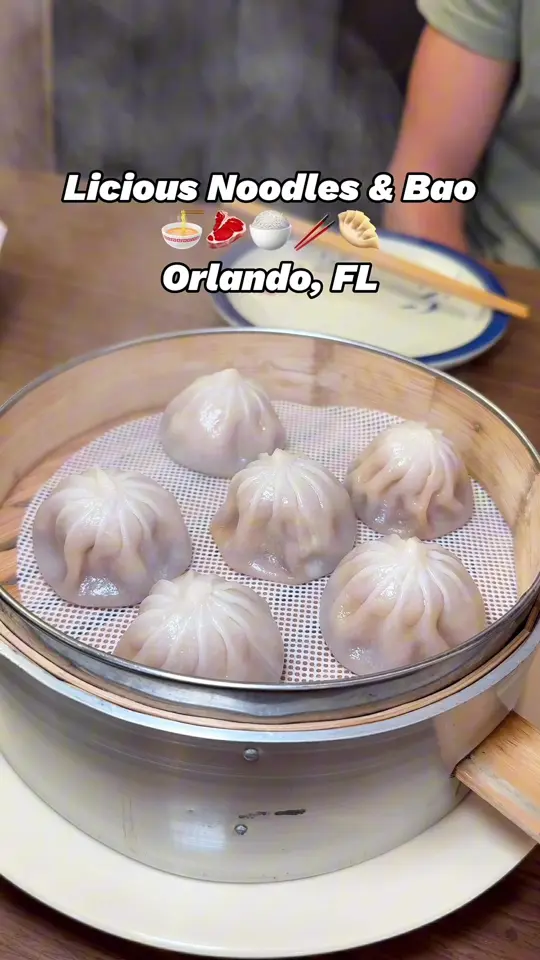 88 Chinese Restaurant in Orlando showing review, soup noodles, soup dumplings, video by orlandofoodfinders on TikTok