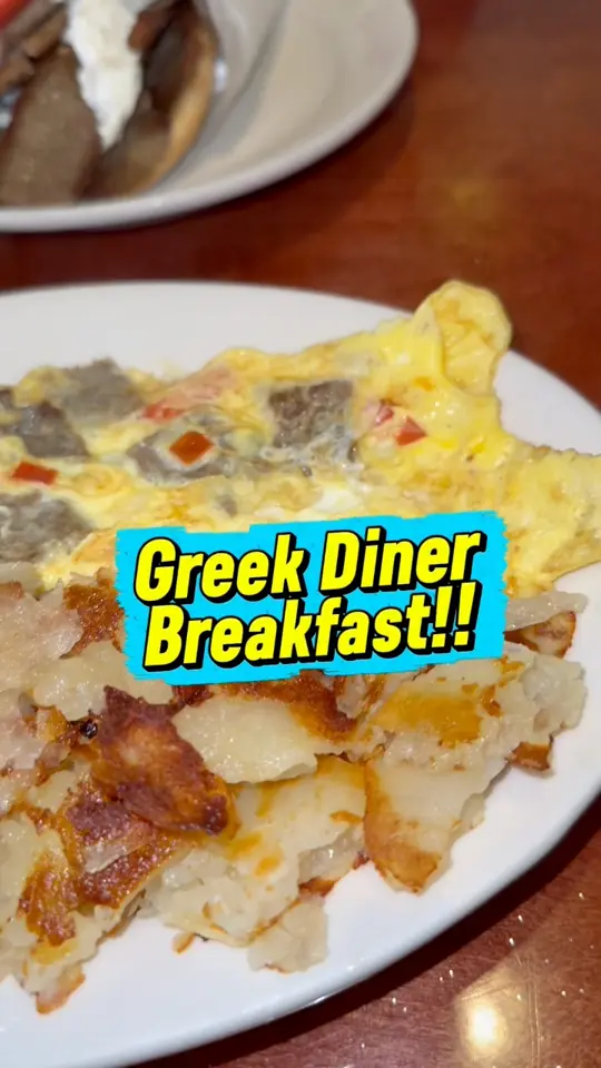 A&G Diner in Brandon showing breakfast, gyro omelette, lunch, gyro pita, video by Jeff and Mark Exploring on Facebook