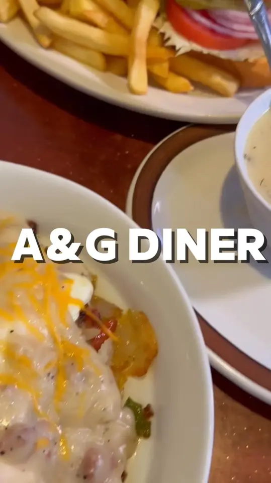 A&G Diner in Brandon showing restaurant, diner atmosphere, breakfast, lunch, video by A&G DINER on Facebook