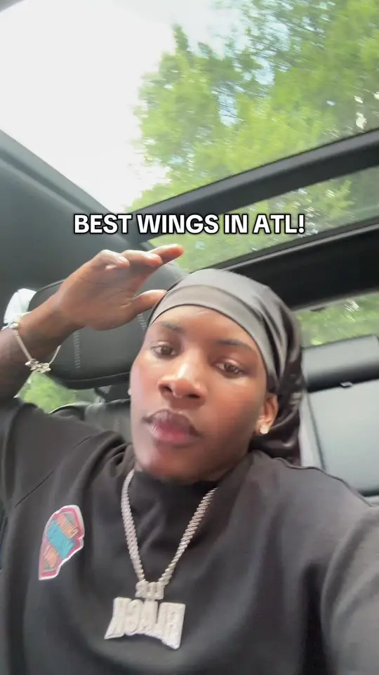 A Town Wings in Austell showing food, honey garlic wings, video by freshchefatl on TikTok