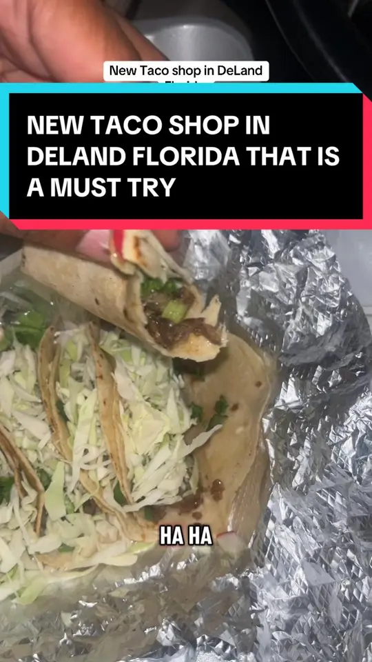Abuela's Tacos in Miami Beach showing tacos, video by maintainthedream on TikTok