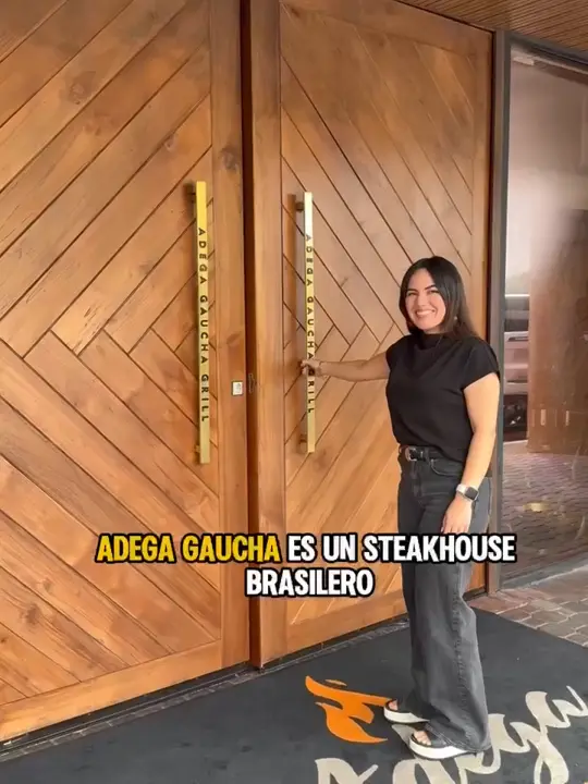 Adega Gaucha Brazilian Steakhouse in Deerfield Beach showing restaurant, brazilian steakhouse, rodizio, paella, birthday offer, video by adegagaucha on TikTok