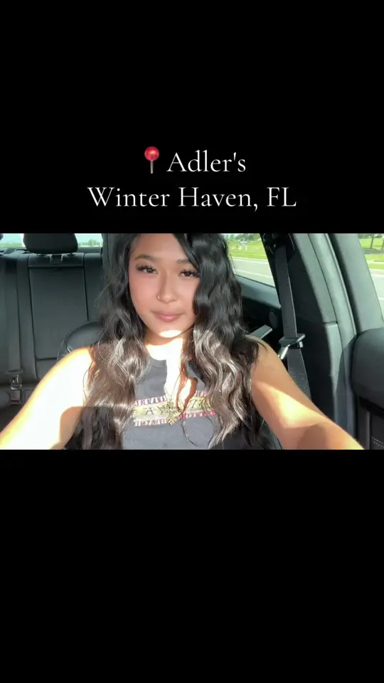 Adler’s in Winter Haven showing burger, video by kwsmart_1 on TikTok