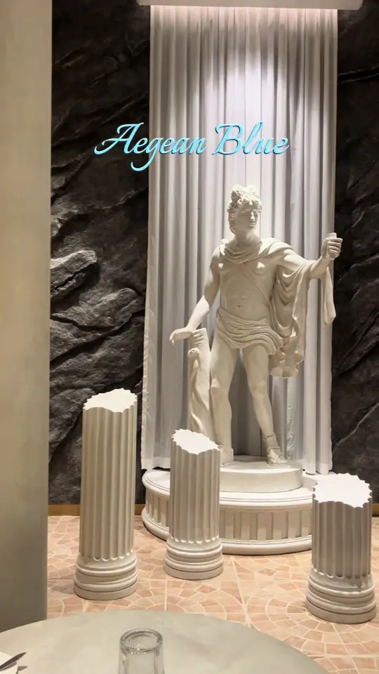 Aegean Greek Restaurant in Miramar Beach showing review, atmosphere, food, video by elainetse on TikTok