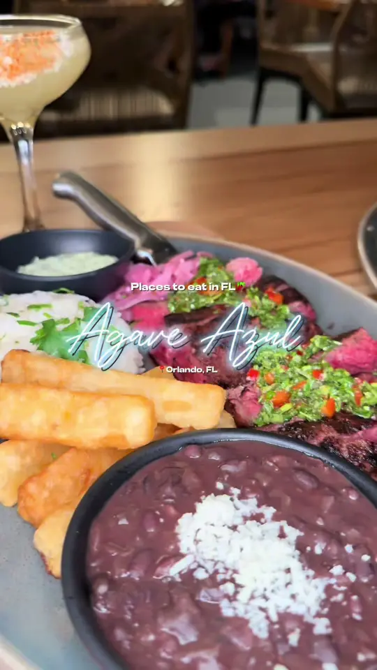 Agave Azul Windermere in Windermere showing restaurant visit, food, atmosphere, video by kaymarie023 on TikTok