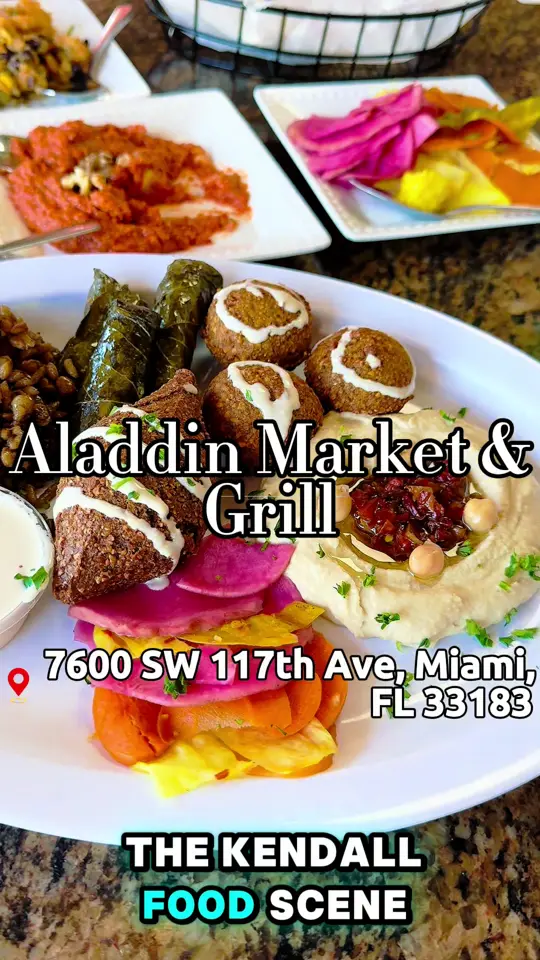 Aladdin Market & Grill on TikTok, video by owlcheckthisout