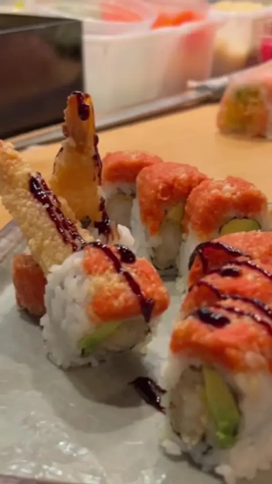 Albany Wasabi in Albany showing food, 195 wolf roll, video by Albany Wasabi on Facebook