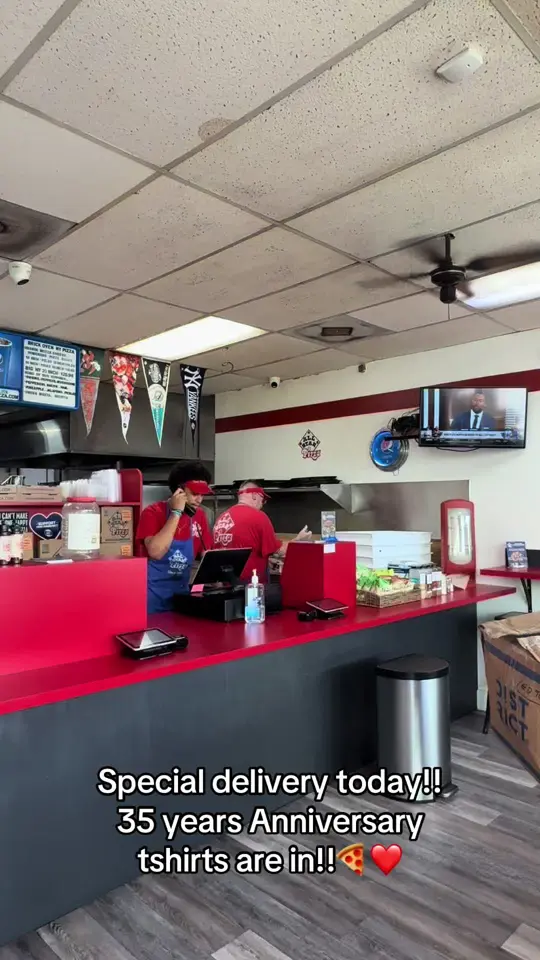 All Star Pizza in Deerfield Beach showing pizza, celebration, video by allstarpizza on TikTok