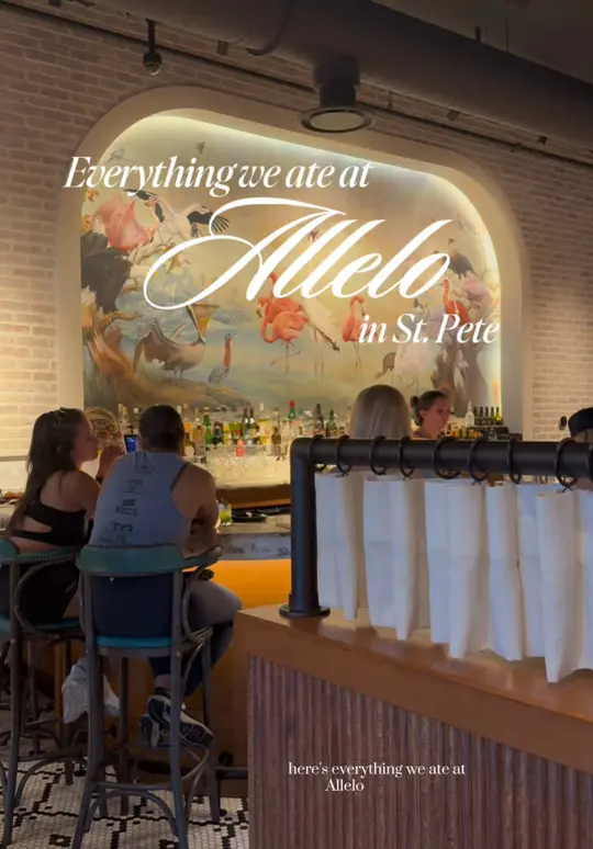 Allelo in St. Petersburg showing review, visit, video by itskatelyn_marie on TikTok