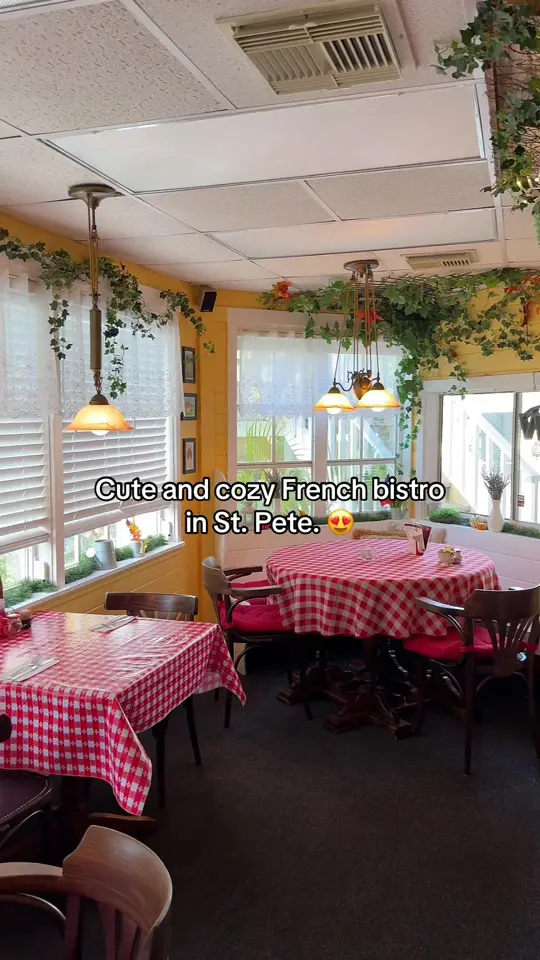 Alsace French Bistro St Petersburg in Florida showing food, sunday brunch, video by thisjenngirl on TikTok