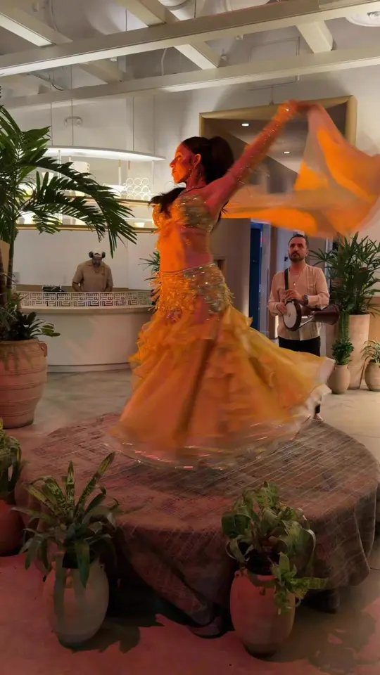 Amal Miami in Miami showing restaurant visit, atmosphere, vibes, mezze, lebanese food, video by themiamiguide on TikTok