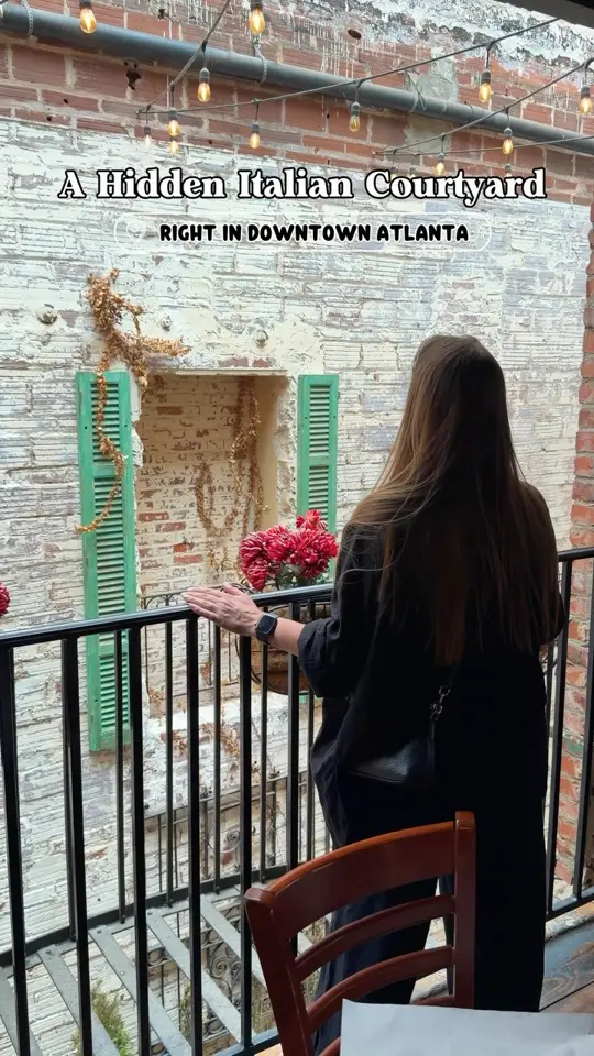 Amalfi Cucina + Mercato in Atlanta showing review, visit, atmosphere, authentic neapolitan pizzas, house-made pasta, video by The.travel.ksu on Facebook