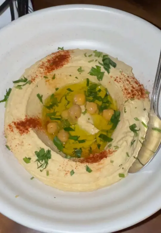 Amar Mediterranean Kitchen & Bar in Delray Beach showing review, visit, video by maxcohennn on TikTok