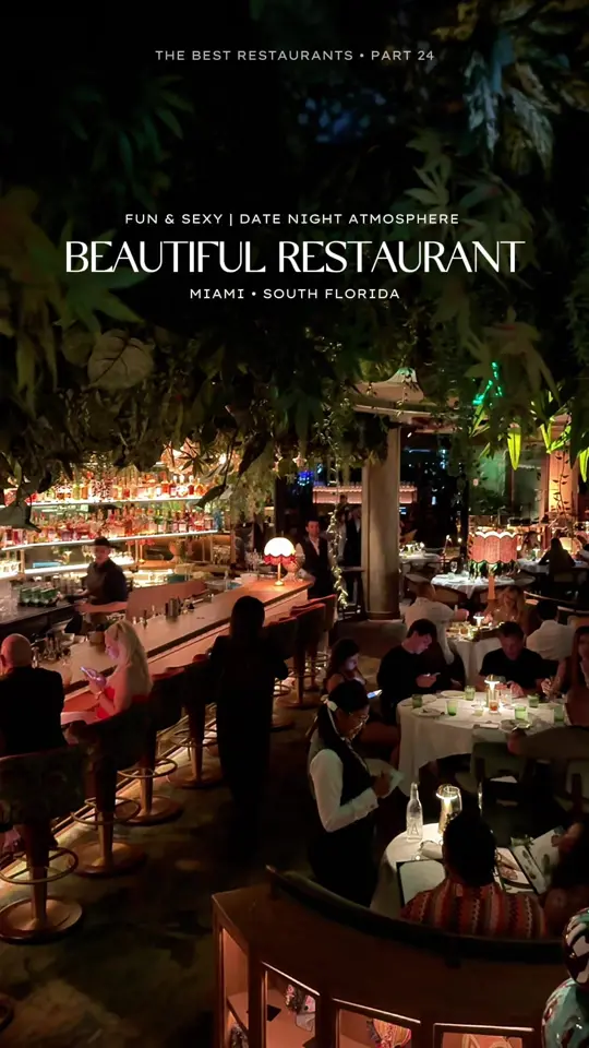 Amazónico Miami in Miami showing atmosphere, live music, date night, dinner and drinks, video by chase.newyorkcity on TikTok