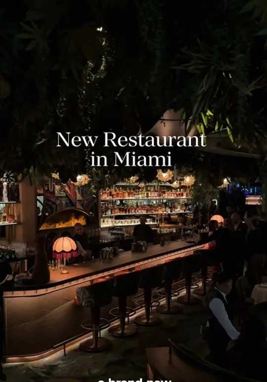 Amazónico Miami in Miami showing restaurant visit, latin american flavors, rainforest vibes, video by claudiacedeno2 on TikTok