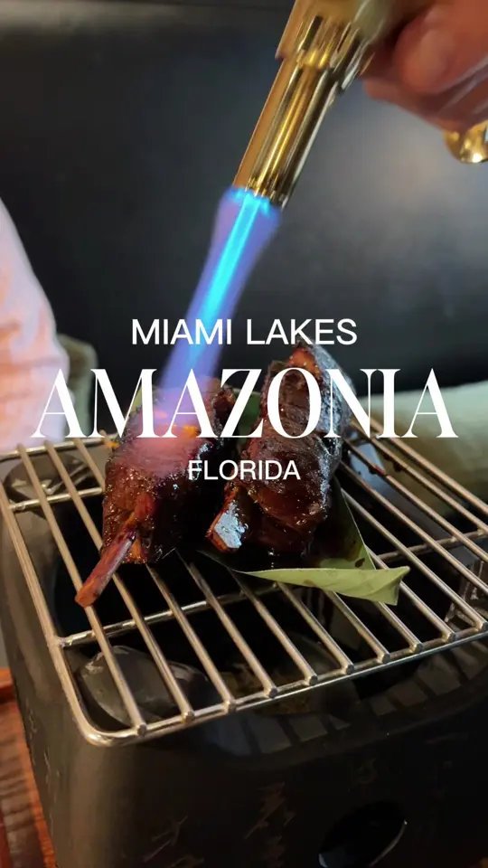  in Florida showing review, visit, happy hour, orange shrimp, pink lime nigiri, tuna crispy rice, video by eatyourcontent on TikTok