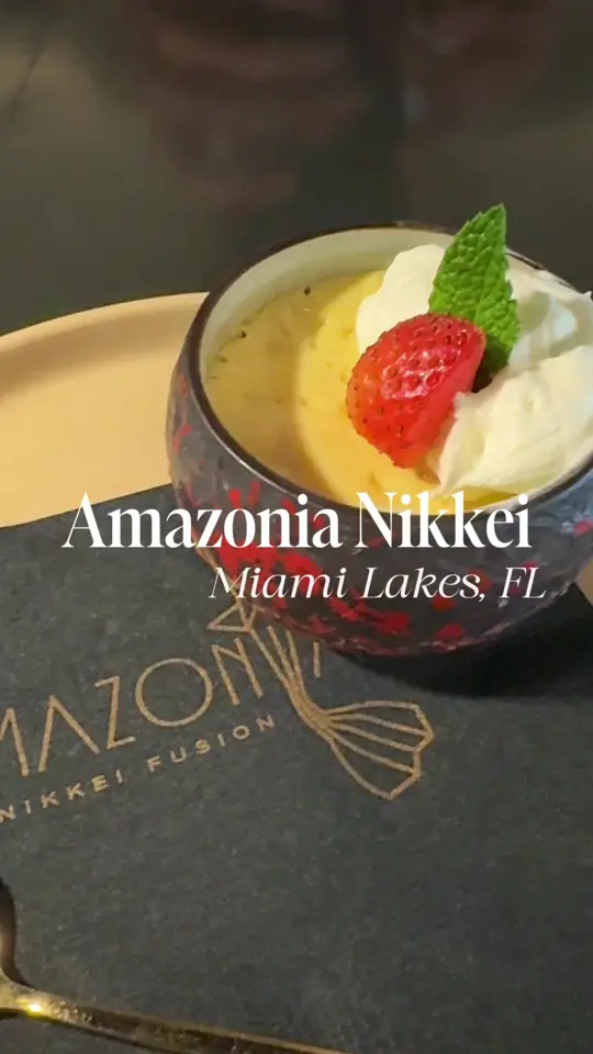  in Florida showing review, gyoza huancaína, midori risotto, braised short rib, video by eatyourcontent on TikTok