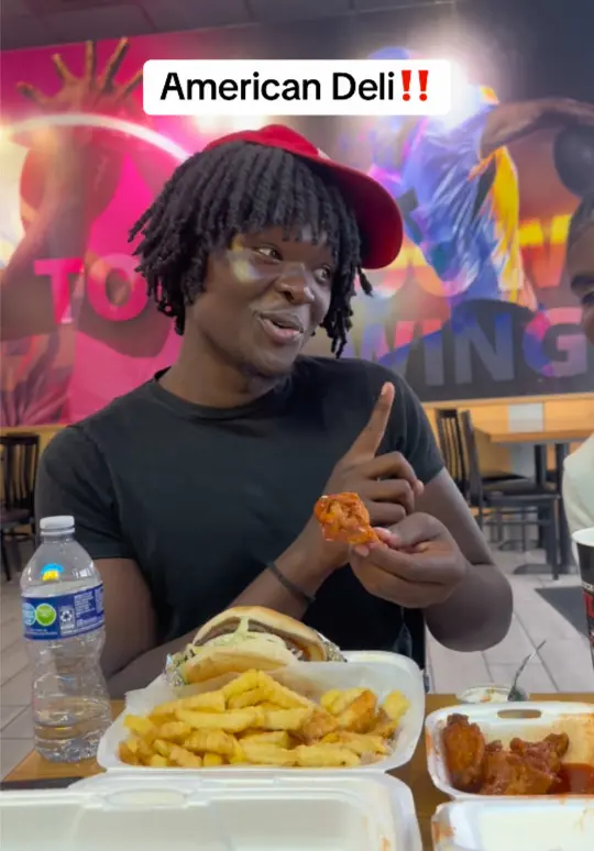 American Deli in Hapeville showing review, visit, video by shawnnyx3 on TikTok
