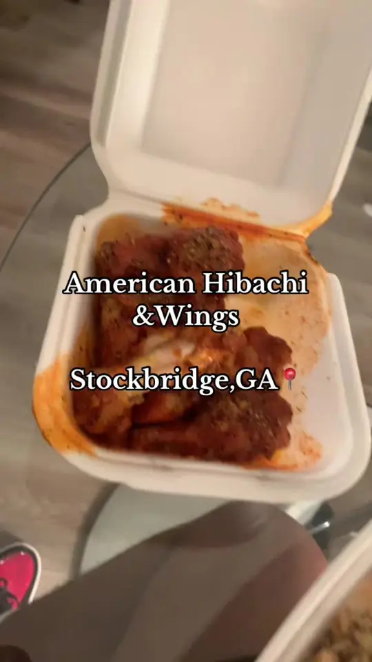 American Deli in Stockbridge showing review, american wings, hibachi, video by dizichopin on TikTok