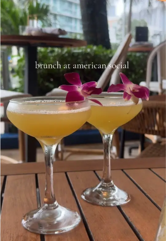 American Social - Bar & Kitchen - Miami in Miami showing brunch, visit, video by hotgirlfoodies on TikTok
