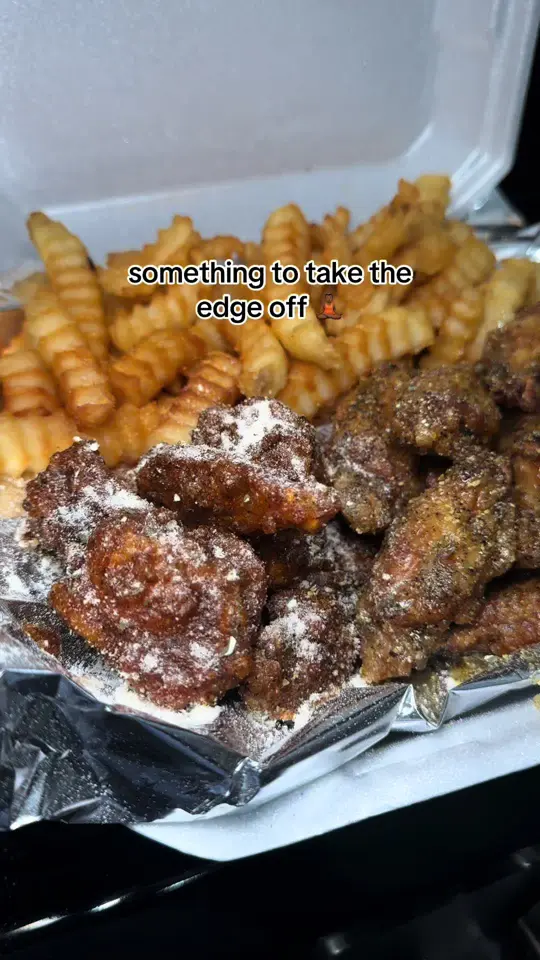 Americas Deli in Riverdale showing food, wings, video by _sunshineeats on TikTok