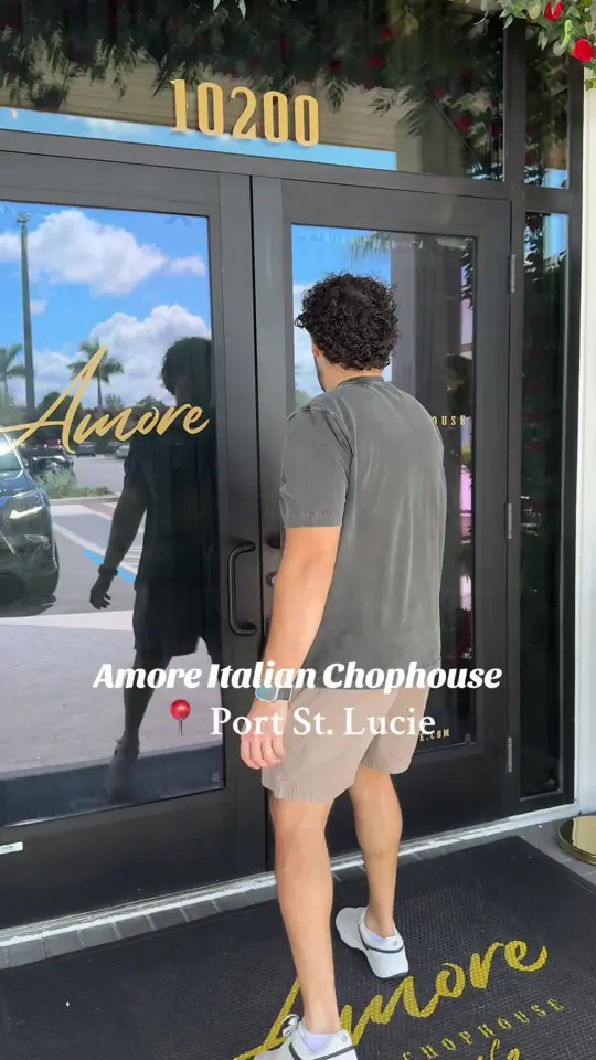Amore Italian Chophouse in Port St. Lucie showing review, visit, video by josjusttries on TikTok