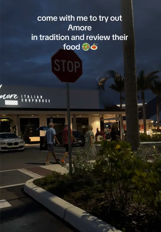 Amore Italian Chophouse in Port St. Lucie showing review, visit, video by itsreallyjazmine on TikTok